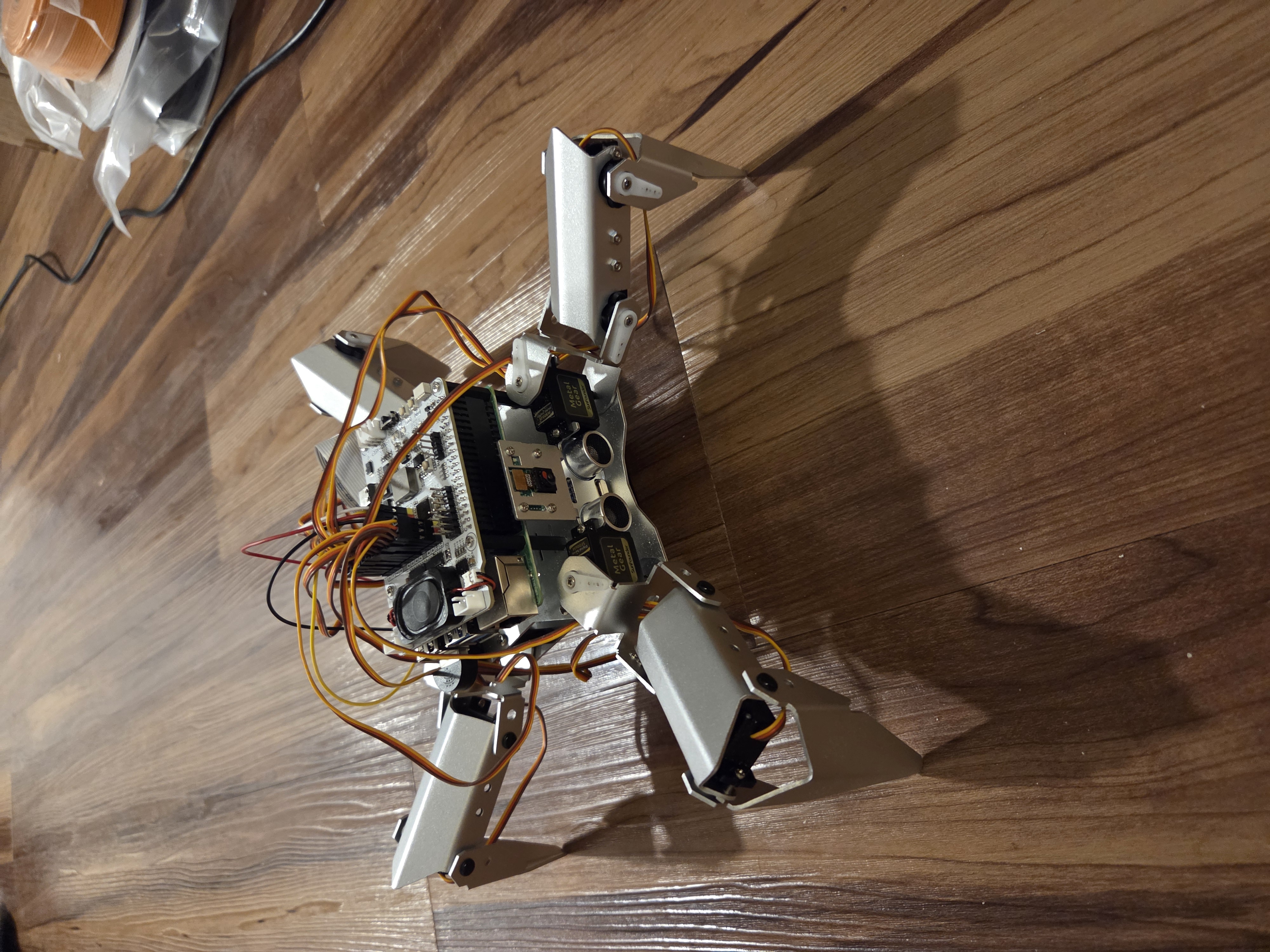 PiCrawler kit-built real robot walking platform